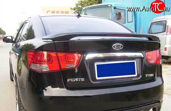 3 899 р. Спойлер M-VRS V3 KIA Cerato 2 TD седан (2008-2013) (Неокрашенный)  с доставкой в г. Воронеж