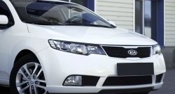 919 р. Реснички RA на фары KIA Cerato 2 TD седан (2008-2013) (Неокрашенные)  с доставкой в г. Воронеж. Увеличить фотографию 2