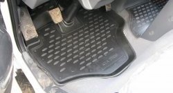1 529 р. Коврики в салон Element 2 шт. (полиуретан)  KIA K2500 (2005-2011)  с доставкой в г. Воронеж. Увеличить фотографию 3