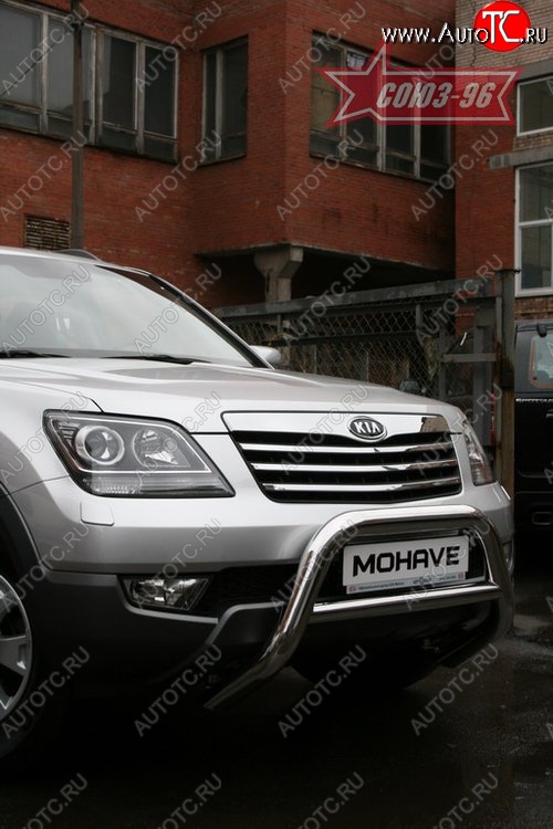 17 909 р. Защита переднего бампера Souz-96 (d76) KIA Mohave HM дорестайлинг (2008-2017)  с доставкой в г. Воронеж