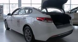 1 289 р. Защитная накладка на задний бампер RA KIA Optima 4 JF дорестайлинг седан (2016-2018)  с доставкой в г. Воронеж. Увеличить фотографию 5