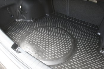 2 259 р. Коврик в багажник Element (полиуретан, для компл-й Luxe, Prestige GT-line и GT) KIA Optima 4 JF дорестайлинг седан (2016-2018)  с доставкой в г. Воронеж. Увеличить фотографию 2