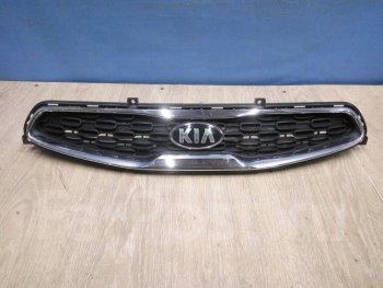 1 699 р. Решетка радиатора SPARD KIA Picanto 2 TA хэтчбэк 5 дв. дорестайлинг (2011-2015) (Неокрашенная)  с доставкой в г. Воронеж. Увеличить фотографию 2
