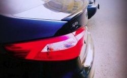 5 149 р. Лип спойлер Сабля KIA Rio 1 DC дорестайлинг седан (2000-2002) (Неокрашенный)  с доставкой в г. Воронеж. Увеличить фотографию 3