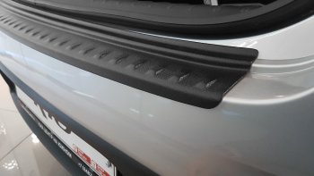 1 039 р. Защитная накладка заднего бампера Petroil Tuning KIA Rio 3 QB рестайлинг седан (2015-2017)  с доставкой в г. Воронеж. Увеличить фотографию 5