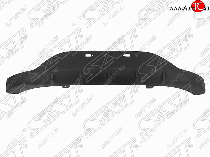 2 599 р. Накладка заднего бампера SAT (нижняя часть, RUSSIAN TYPE) KIA Rio 3 QB хэтчбек 5 дв. рестайлинг (2015-2017) (Неокрашенная)  с доставкой в г. Воронеж