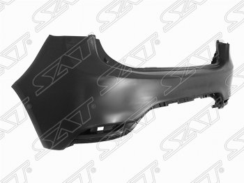 Задний бампер SAT (Russian Type) KIA Rio  3 QB (2015-2017) хэтчбек 5 дв. рестайлинг