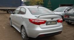 2 549 р. Спойлер LitCompany KIA Rio 3 QB дорестайлинг седан (2011-2015) (Неокрашенный)  с доставкой в г. Воронеж. Увеличить фотографию 2