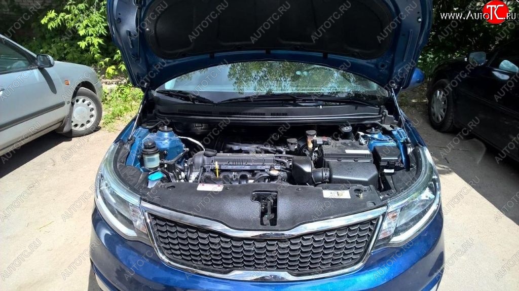 2 199 р. Газовые упоры капота Berkut KIA Rio 3 QB дорестайлингхэтчбек5дв. (2011-2015)  с доставкой в г. Воронеж