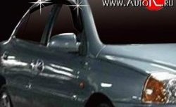 1 139 р. Дефлектора окон Avtoclover KIA Rio 3 QB дорестайлинг седан (2011-2015)  с доставкой в г. Воронеж. Увеличить фотографию 3