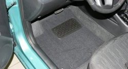 110 р. Коврики в салон Element 4 шт. (текстиль)  KIA Rio  3 QB (2011-2015) хэтчбек 5 дв. дорестайлинг  с доставкой в г. Воронеж. Увеличить фотографию 4