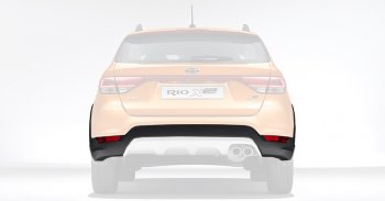 Накладка заднего бампера MOBIS (HYUNDAI/KIA) KIA Rio X-line (2017-2021)