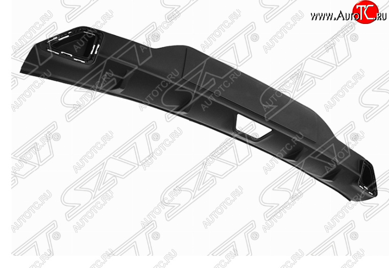 1 769 р. Накладка заднего бампера SAT  KIA Rio  4 YB (2020-2025) рестайлинг, хэтчбэк (Неокрашенная)  с доставкой в г. Воронеж