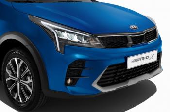 13 849 р. Передний бампер (оригинал) KIA KIA Rio X рестайлинг (2020-2025) (Неокрашенный)  с доставкой в г. Воронеж. Увеличить фотографию 2
