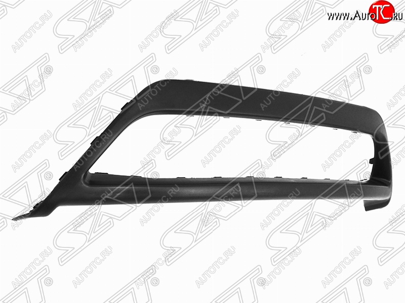 1 039 р. Молдинг на передний бампер SAT  KIA Rio  2 JB (2009-2011) рестайлинг седан, рестайлинг, хэтчбэк 5 дв. (Неокрашенный)  с доставкой в г. Воронеж