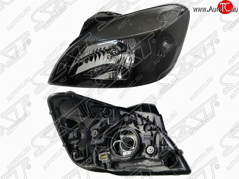 3 099 р. Левая передняя фара SAT KIA Rio 2 JB дорестайлинг седан (2005-2009)  с доставкой в г. Воронеж