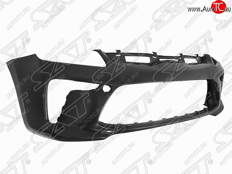 1 159 р. Передний бампер SAT KIA Rio 4 FB дорестайлинг седан (2016-2020) (Неокрашенный)  с доставкой в г. Воронеж