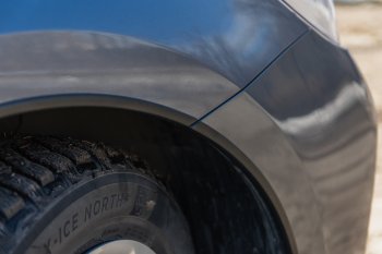 4 549 р. Защитные накладки на арки ArtForm KIA Rio 4 FB дорестайлинг седан (2016-2020) (Поверхность: шагрень)  с доставкой в г. Воронеж. Увеличить фотографию 4