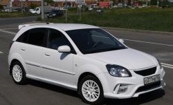 10 999 р. Передний бампер Vita Dm  KIA Rio ( 2 JB,  4 FB) (2005-2025) дорестайлинг седан, дорестайлинг, хэтчбэк 5 дв., рестайлинг, хэтчбэк 5 дв., рестайлинг седан (Без сетки, Неокрашенный)  с доставкой в г. Воронеж. Увеличить фотографию 6