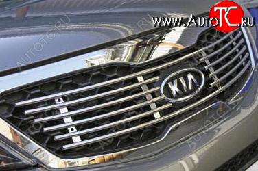 737 р. Декоративный элемент воздухозаборника верхний Souz96 KIA Sorento XM дорестайлинг (2009-2012)  с доставкой в г. Воронеж