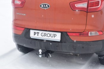 15 099 р. Фаркоп Petroil Tuning (съемный квадрат)  KIA Sorento  XM (2009-2015) дорестайлинг, рестайлинг  с доставкой в г. Воронеж. Увеличить фотографию 3