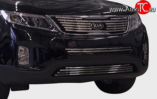5 099 р. Декоративная вставка решетки радиатора XM Berkut KIA Sorento XM рестайлинг (2012-2015)  с доставкой в г. Воронеж