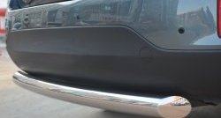 17 899 р. Одинарная защита заднего бампера из трубы диаметром 76 мм SLITKOFF  KIA Sorento  XM (2012-2015) рестайлинг  с доставкой в г. Воронеж. Увеличить фотографию 3