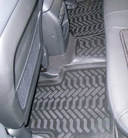 1 779 р. Коврики в салон Aileron 4 шт. (полиуретан)  KIA Sorento  XM (2012-2015) рестайлинг  с доставкой в г. Воронеж. Увеличить фотографию 2
