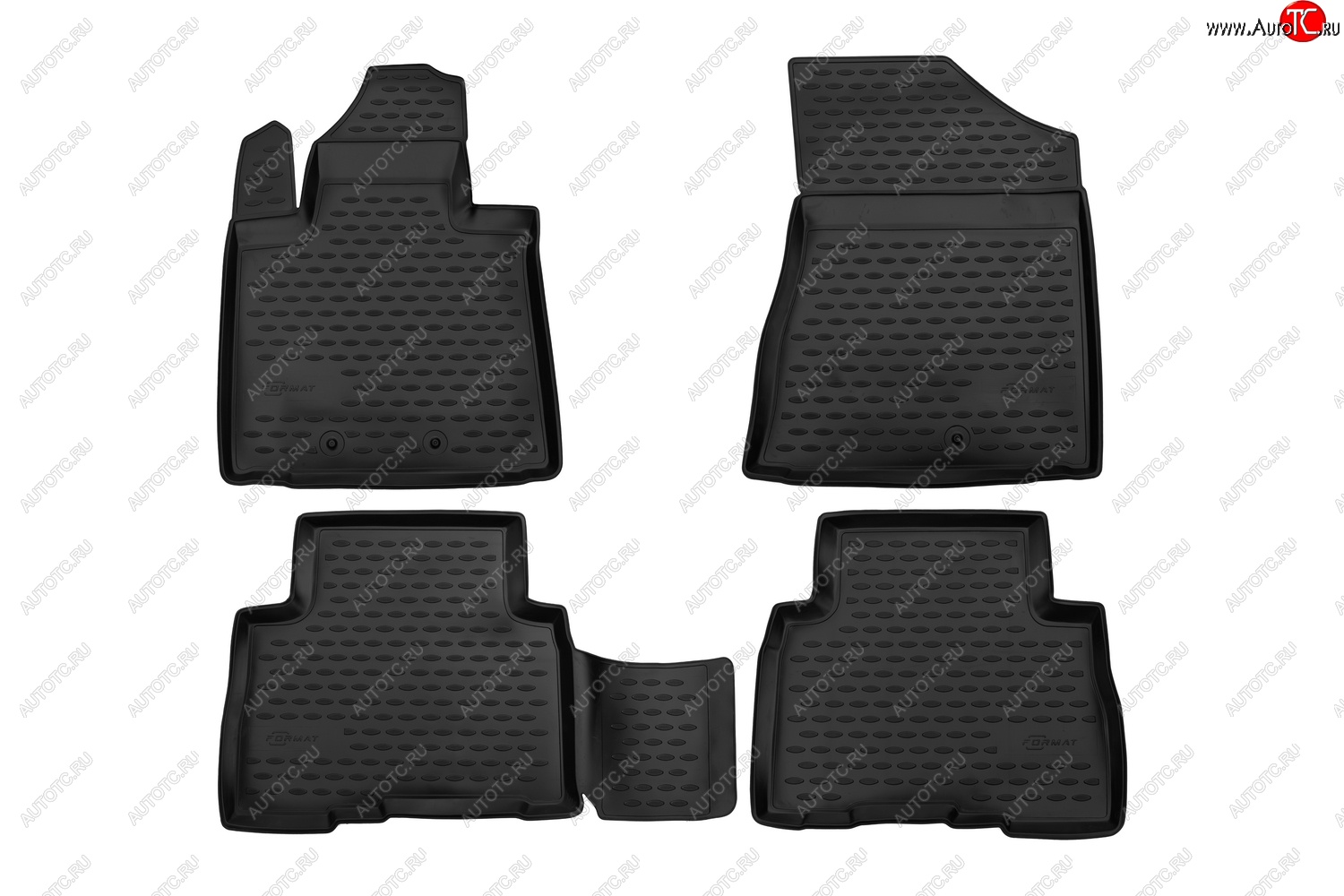 2 299 р. Комплект ковриков в салон с повышенной износостойкостью Format  KIA Sorento  XM (2012-2015) рестайлинг  с доставкой в г. Воронеж