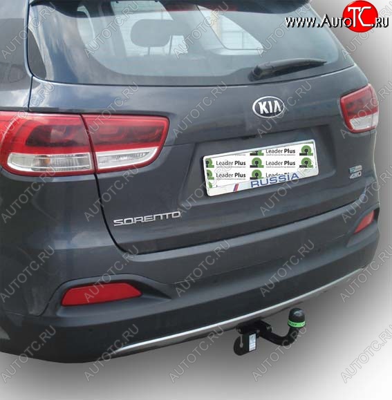 7 499 р. Фаркоп (дизель) Лидер Плюс. KIA Sorento UM/Prime рестайлинг (2018-2020) (Без электропакета)  с доставкой в г. Воронеж