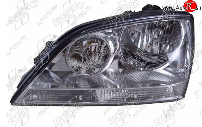 3 599 р. Левая передняя фара DEPO KIA Sorento BL дорестайлинг (2002-2006)  с доставкой в г. Воронеж