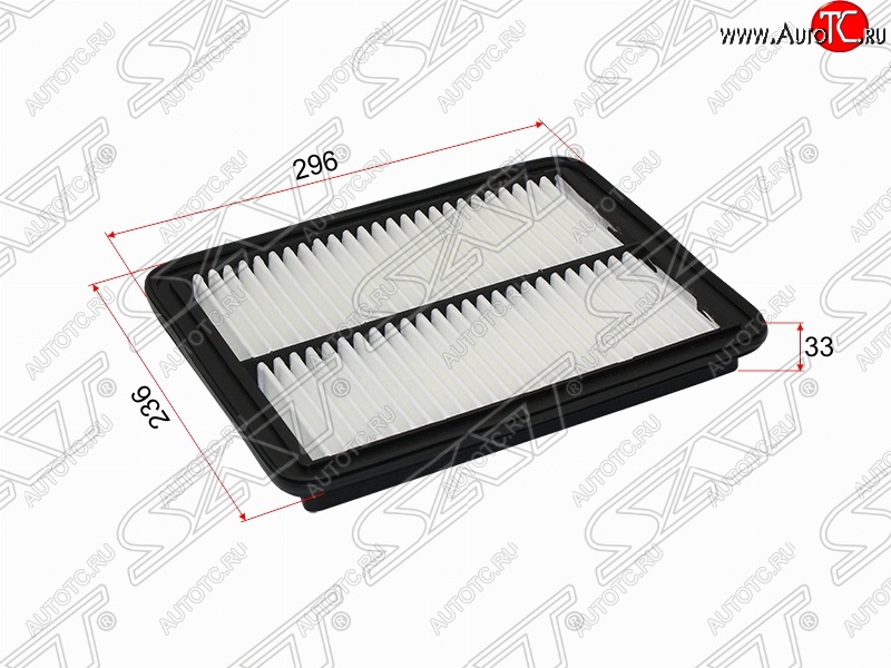 297 р. Фильтр воздушный двигателя SAT (2.4/2.5/3.5)  KIA Sorento  BL (2002-2010) дорестайлинг, рестайлинг  с доставкой в г. Воронеж