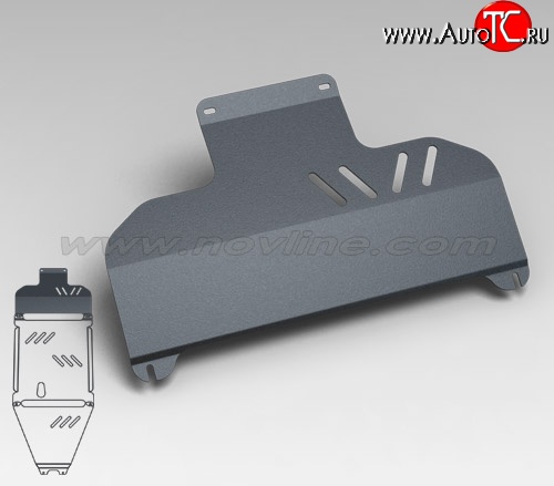 3 269 р. Защита картера двигателя Novline (2.4/3.3, МКПП/АКПП, 3 мм) KIA Sorento BL рестайлинг (2006-2010)  с доставкой в г. Воронеж