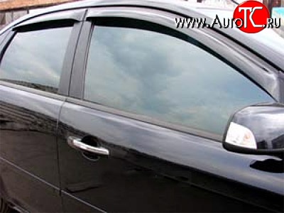611 р. Дефлекторы окон (ветровики) Novline 4 шт KIA Sorento XM рестайлинг (2012-2015)  с доставкой в г. Воронеж