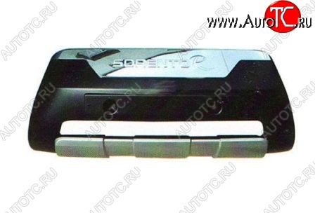 14 399 р. Накладка на передний бампер CT KIA Sorento XM рестайлинг (2012-2015) (Неокрашенная)  с доставкой в г. Воронеж