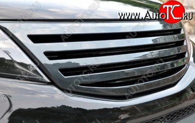 6 899 р. Решётка радиатора CT v1 KIA Sorento XM дорестайлинг (2009-2012) (Неокрашенная)  с доставкой в г. Воронеж