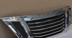 13 299 р. Решётка радиатора CT v2 KIA Sorento XM дорестайлинг (2009-2012) (Неокрашенная)  с доставкой в г. Воронеж. Увеличить фотографию 2