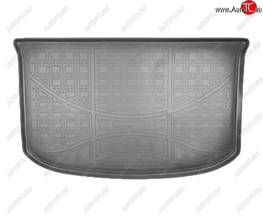 1 499 р. Коврик в багажник Norplast Unidec  KIA Soul  PS (2014-2016) дорестайлинг (Цвет: черный)  с доставкой в г. Воронеж