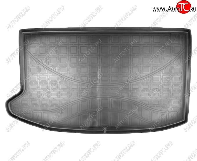 1 499 р. Коврик в багажник Norplast (SUB)  KIA Soul  SK3 (2018-2022) (Черный)  с доставкой в г. Воронеж
