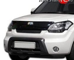 Дефлектор капота NovLine KIA Soul  AM (2008-2011) дорестайлинг
