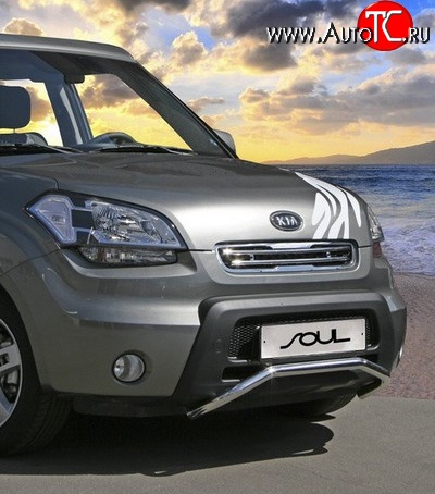 5 894 р. Декоративные вставки решетки радиатора Novline KIA Soul AM дорестайлинг (2008-2011)  с доставкой в г. Воронеж