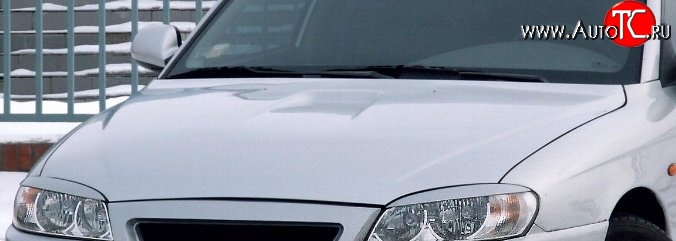 28 949 р. Капот Стандартный KIA Spectra (2000-2009) (Окрашенный)  с доставкой в г. Воронеж