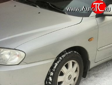 12 949 р. Переднее левое крыло Стандартное KIA Spectra (2000-2009) (Окрашенное)  с доставкой в г. Воронеж