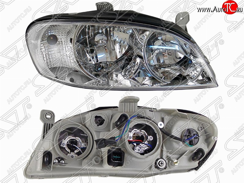3 099 р. Правая передняя фара SAT KIA Spectra (2000-2009)  с доставкой в г. Воронеж