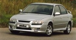 3 549 р. Пороги накладки Nika Sport KIA Spectra (2000-2009) (Неокрашенные)  с доставкой в г. Воронеж. Увеличить фотографию 2