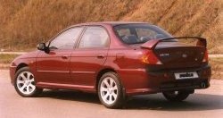 3 549 р. Пороги накладки Nika Sport KIA Spectra (2000-2009) (Неокрашенные)  с доставкой в г. Воронеж. Увеличить фотографию 4