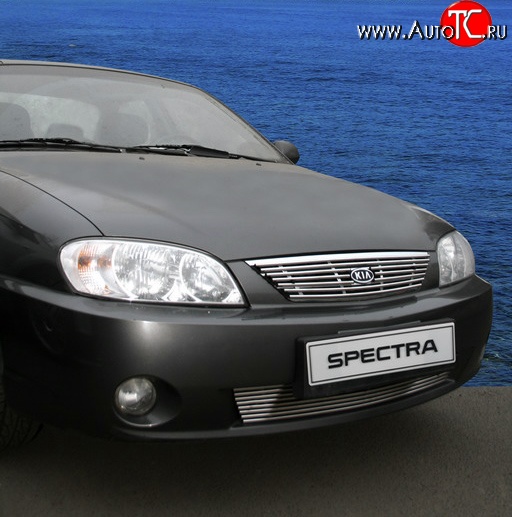 3 779 р. Декоративная вставка воздухозаборника Novline  KIA Spectra (2000-2009)  с доставкой в г. Воронеж
