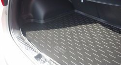 1 469 р. Верхний коврик в багажник Aileron (полиуретан, бежевый)  KIA Sportage  4 QL (2016-2018) дорестайлинг  с доставкой в г. Воронеж. Увеличить фотографию 2