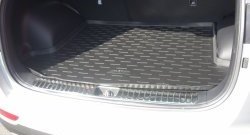 1 469 р. Верхний коврик в багажник Aileron (полиуретан, бежевый)  KIA Sportage  4 QL (2016-2018) дорестайлинг  с доставкой в г. Воронеж. Увеличить фотографию 3