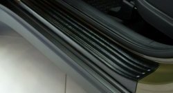 2 389 р. Накладки порожков салона RA  KIA Sportage  4 QL (2016-2018) дорестайлинг (Комплект на 4 двери)  с доставкой в г. Воронеж. Увеличить фотографию 2